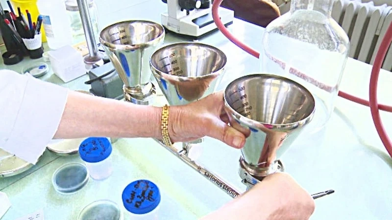 Колиформи във водата в местността Снежана в периода 1 - 15 юли