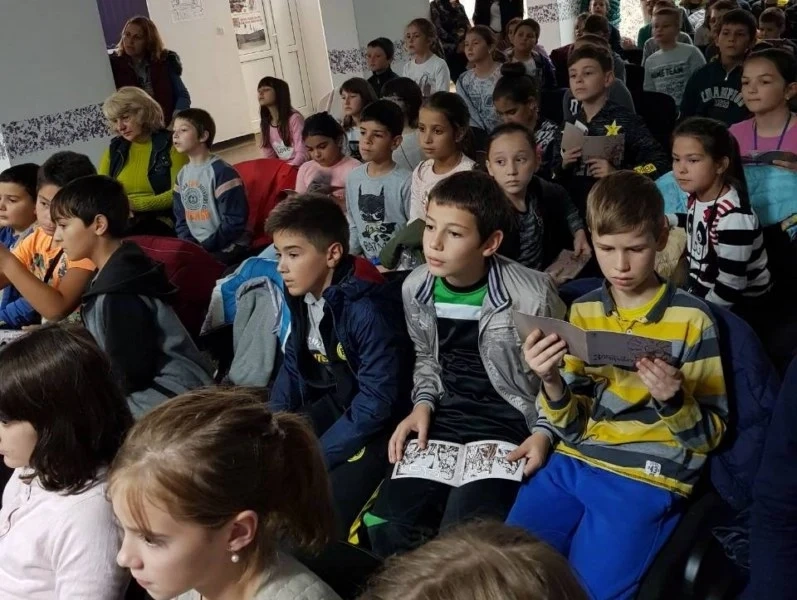 Картина на хан Кубрат като признание за школо