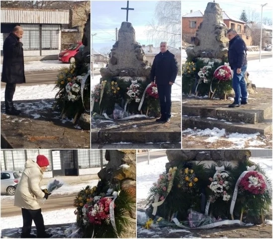 Минута мълчание за загиналите за Свободата край Оборище
