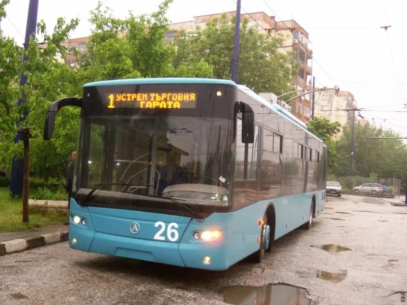 Тролеите с лятно разписание от 1 юни