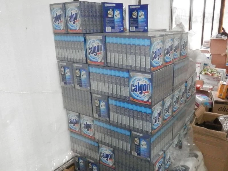 Иззеха близо 1400 опаковки менте препарат Calgon