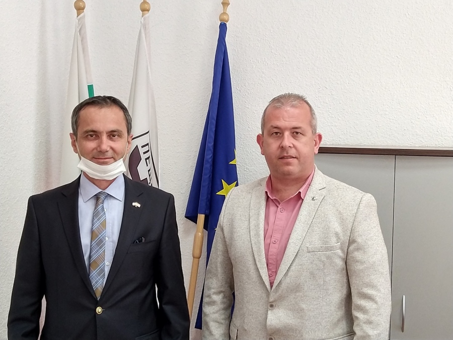 Кметът на Пещера се срещна с Генералния консул на Турция в Пловдив