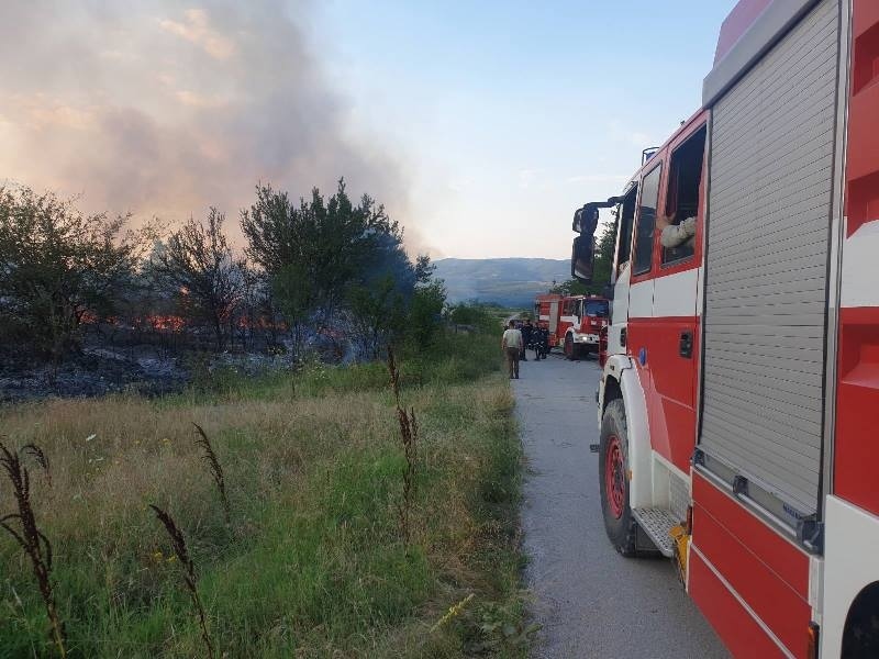 Осем пожара в жегата днес, в Церово е най-големият