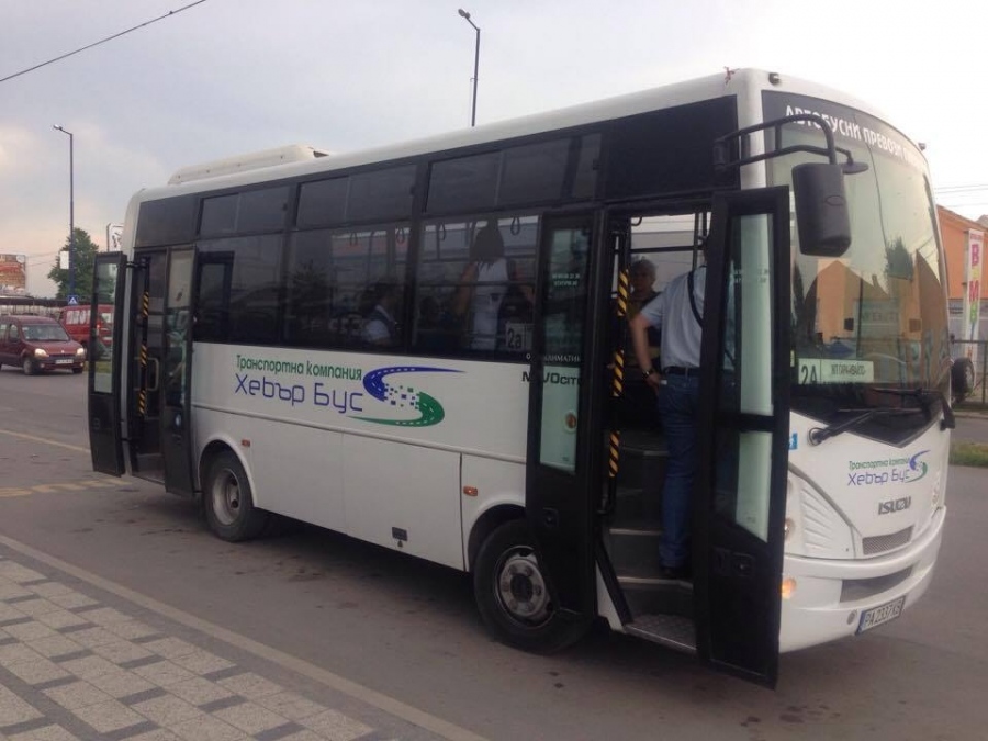 До приключване на обработката на изборните протоколи автобусите по линия №10 се движат с обходен маршрут