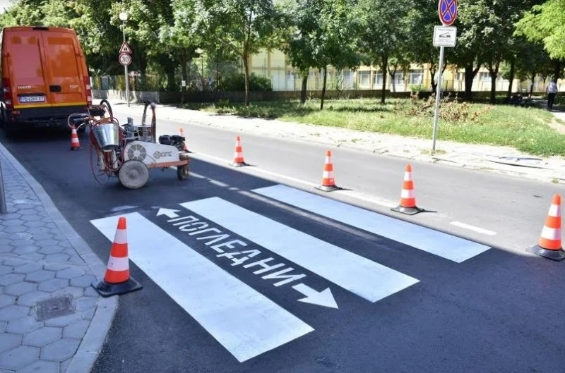 Временна организация на движението на три от автобусните линии