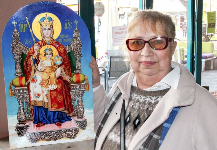 Заради Ковид-19 Светлана Гагова вече рисува копия на шедьоври