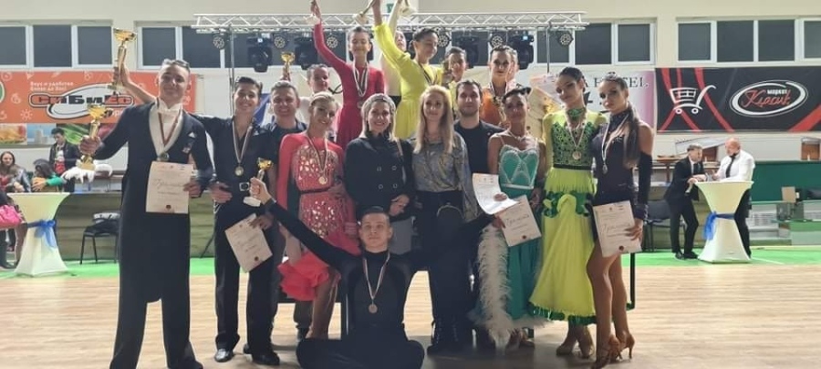 Осем медала от две силни състезания за танцьорите на “Импулс“- Пазарджик