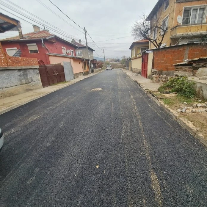 Асфалтираха участък от ул. “Луковица“