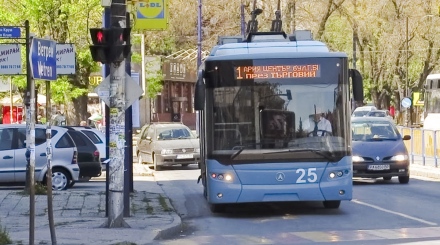 В неделя – автобуси ще обслужват тролейбусните линии в Пазарджик