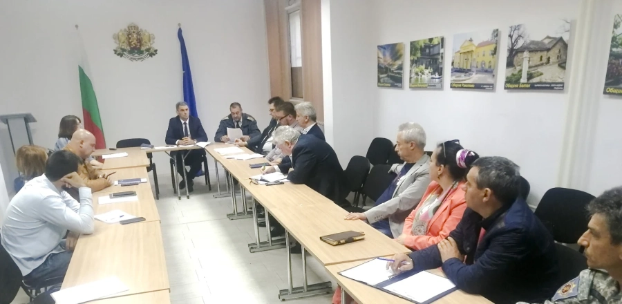 Областният щаб за защита при бедствия и аварии заседава