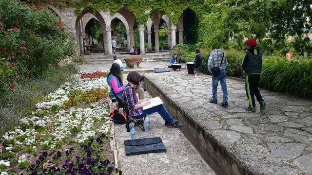 Морски пленер вдъхнови художници
