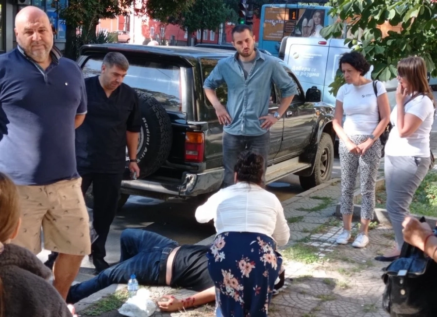 Животът на пострадалия във верижната катастрофа е вън от опасност