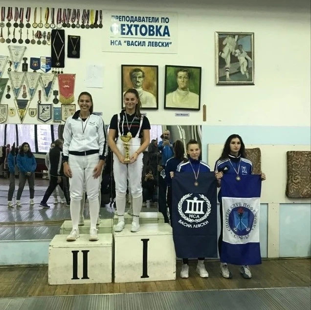 Шампионска титла за Михаела Стефанова от турнира по фехтовка за Купата на България