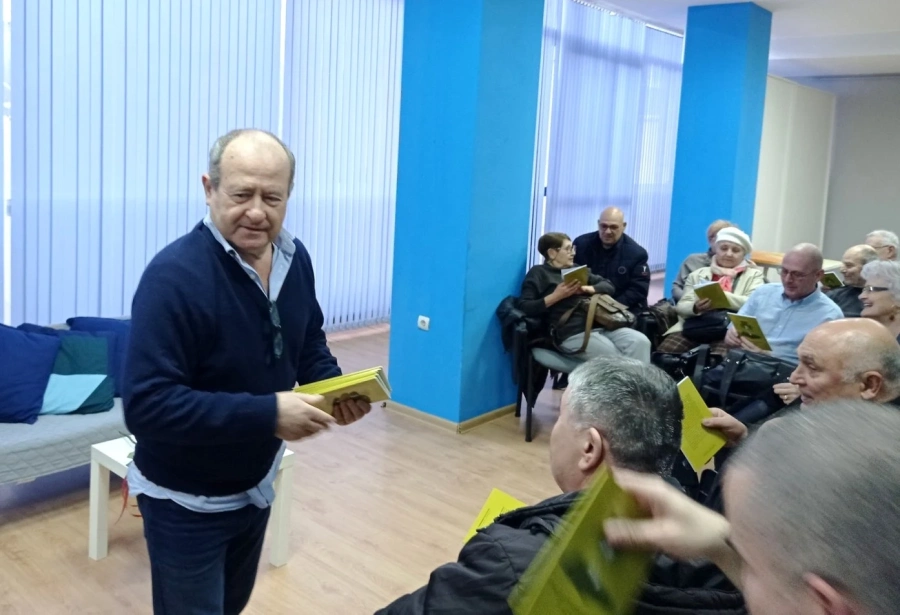 Георги Спасов представи новата си книга пред приятели