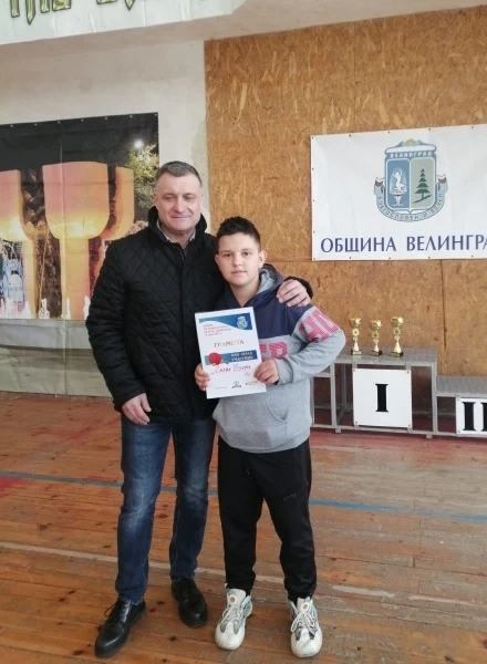 Енчо Томчев спечели купата по тенис на маса в индивидуалните двубои