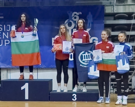 От Хърватия - бронз и сребро за Михаела Стефанова на силен турнир