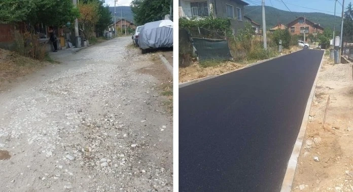 Започна полагането на асфалтова настилка по ул. „Нежовица” във Велинград
