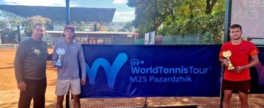 Чех спечели втория турнир за мъже от ITF, Донев триумфира на двойки