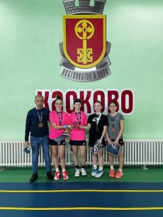 Държавни бронзови медали за “Бадминтон скуош клуб Пазарджик“ при 15-годишните девойки