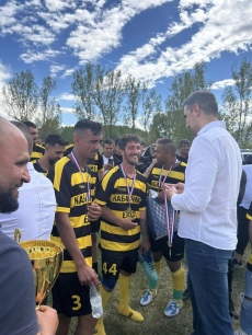 Кметът на общината Петър Куленски почете Деня на ромите на футболен турнир в Говедаре