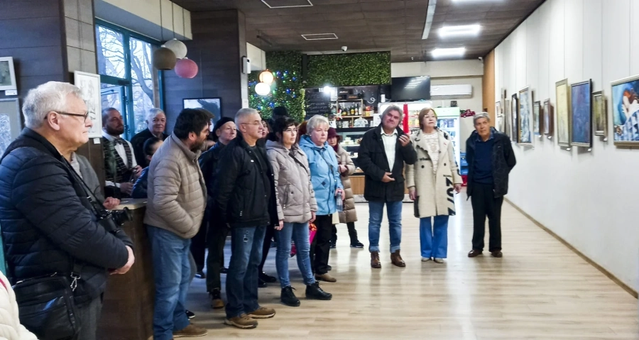 Изложба живопис „Жената муза“