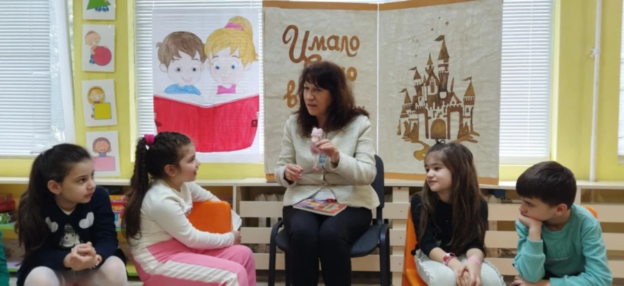 ДГ “Здравец“ се включва в Националната кампания за насърчаване на детското четене \