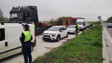 Поредната масирана полицейска акция – този път на разклона при Говедаре на пътя Пазарджик-Пловдив