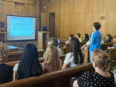 Презентация за остеопорозата и измерване на костна плътност в Окръжен съд – Пазарджик