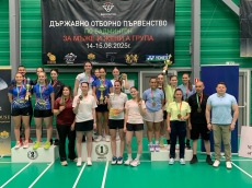 Държавен бронз за жените на “Бадминтон-скуош клуб Пазарджик“