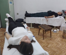 Над 100 бъдещи граничари дариха кръв в Пазарджик