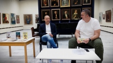 Георги Млеканов представи книгите си в Портретна зала на Галерията в Пазарджик