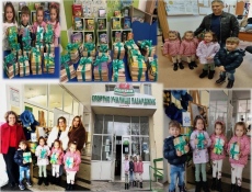 В Пазарджик: Мисията за създаване на библиотека в Спортното училище започна впечатляващо