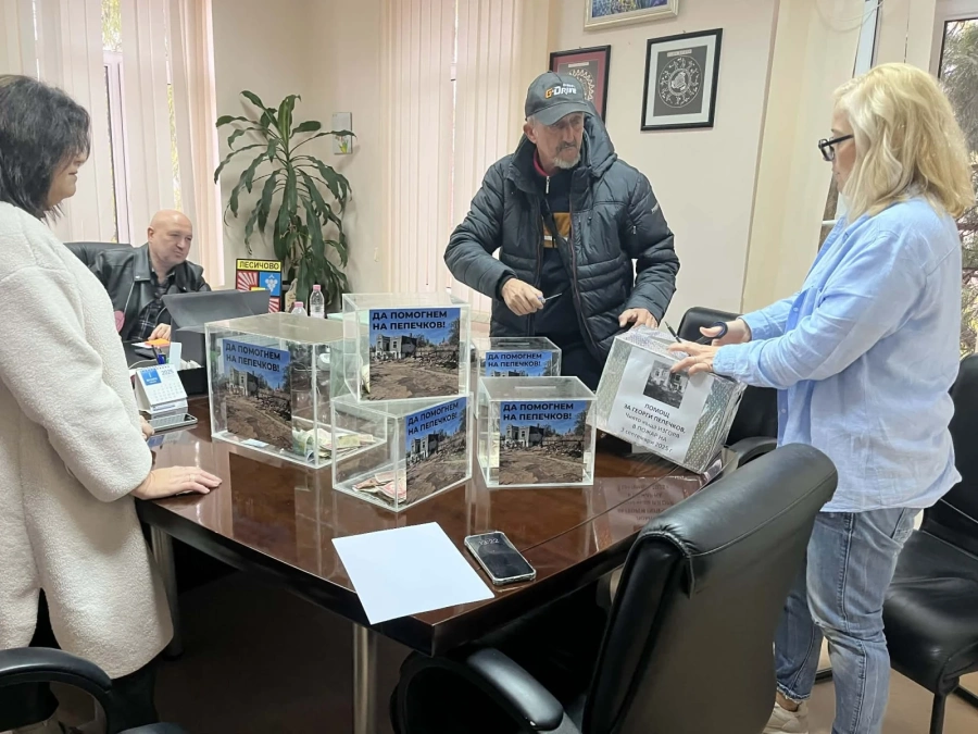 Лесичово събра 3 041,62 лв. в помощ на Георги Пепечков, чиято къща горя на 3 септември
