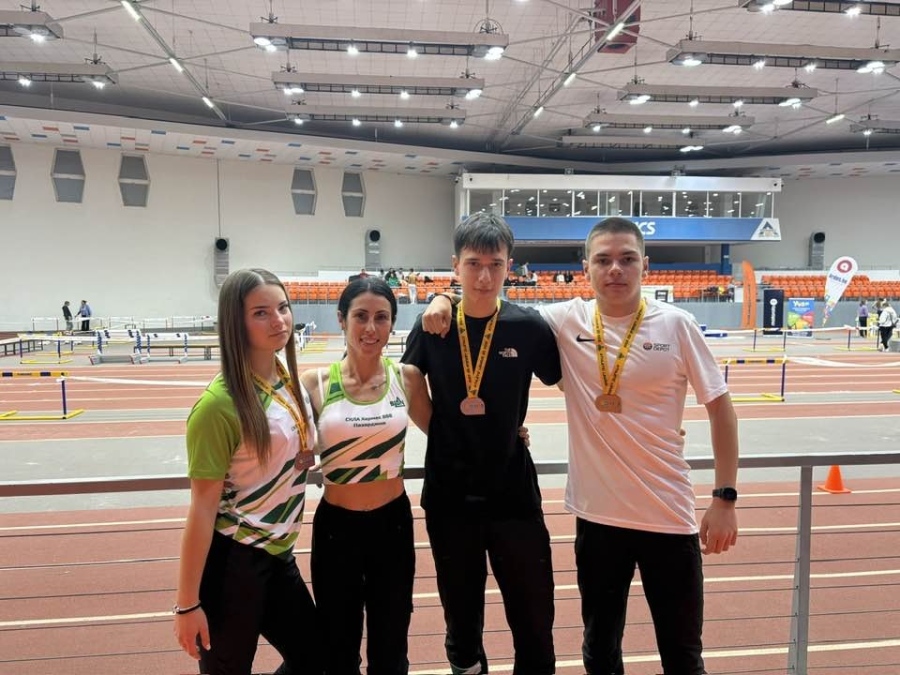 Пълен комплект медали за СКЛА “Хермес 888“ (Пазарджик) от Атлетическа лига Go kids