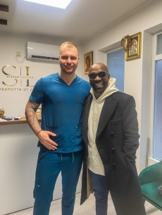 Футболната легенда Клод Макелеле дойде в Пазарджик и потърси бивш футболист на Хебър