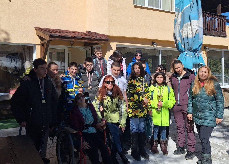 Куртово бе домакин на националното състезание за ученици с нарушено зрение и физически увреждания