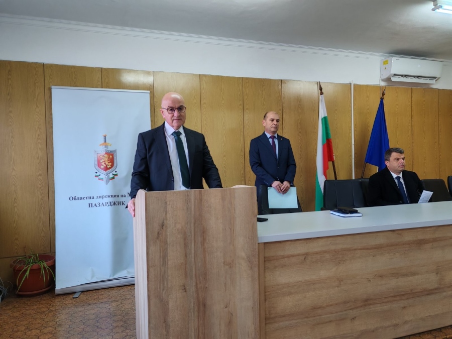 Старши комисар Сълко Литов оглави Областната дирекция на МВР в Пазарджик