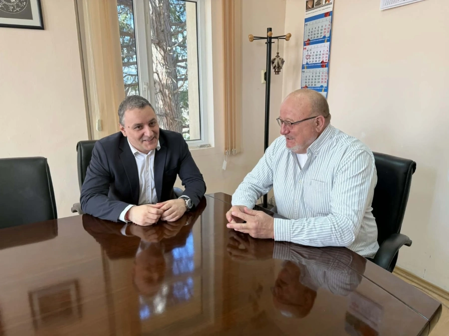 Новият областен управител се срещна с кмета на община Лесичово