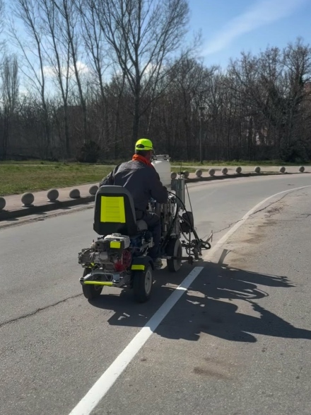 Започна обновяването на пътната маркировка в Пазарджик