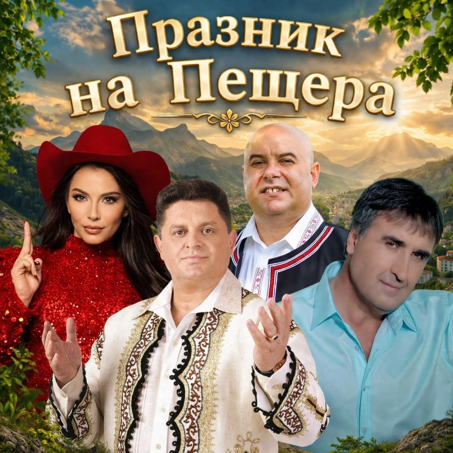 Пещера празнува с Веско Маринов, Емилия, Николай Учкунов и Николай Славеев на Гергьовден