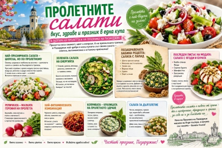Салатата като празник в чинията