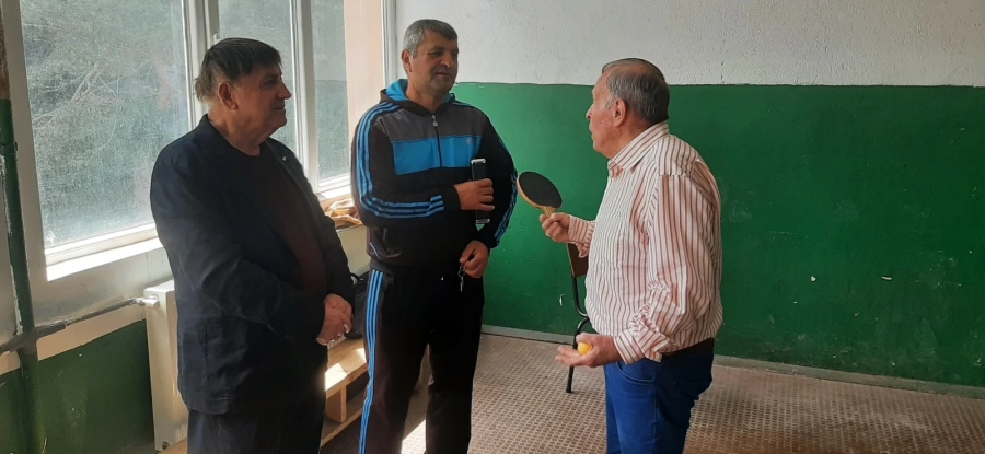 Гаро Агопян от Септември - тенисистът, който цял живот е на масата, гостува във ВУИ - Ракитово