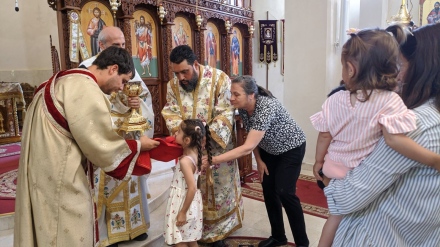 Молебен за благословение на децата и младежите в Септември