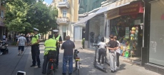 Започнаха проверките на придвижващите се с тротинетки и велосипеди